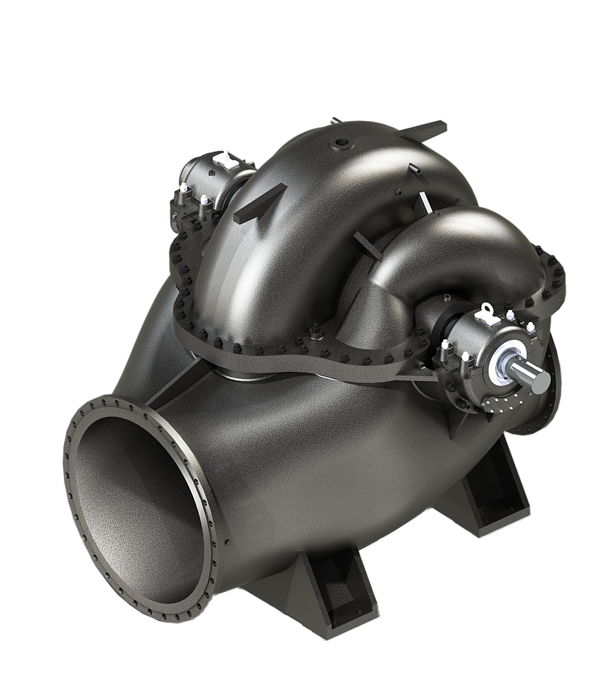 Насос с колесом двустороннего входа  вв1