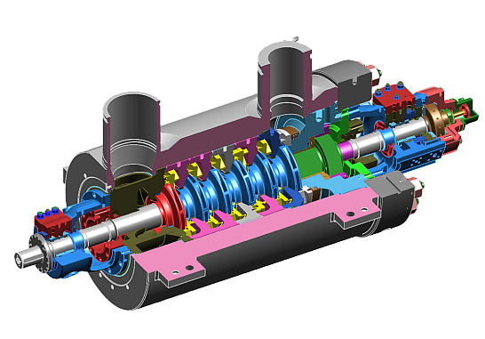Питательные, одно- двухкорпусные многоступенчатые насосы  пэ (пэн)