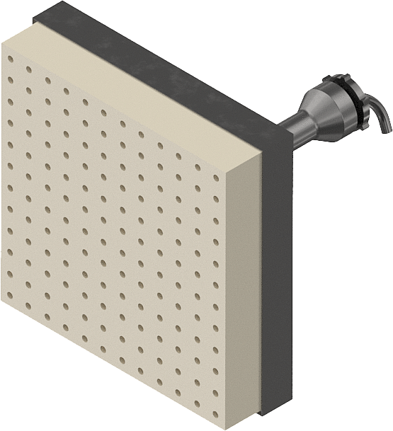 Горелки беспламенные панельные  ГПБш